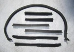 1968 1972 Gm Body Convertible Roof Rail Weatherstrip Set. Frese New Rubber. Fixed Price $199.50.