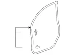 Genuine Acura Door Weather-strip 72350-STX-A01. Fixed Price $63.27.