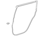 Genuine Toyota Door Weather-strip 67872-0E050. Fixed Price $106.61.