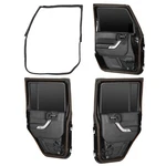 Full Door Weatherseal Trim Set For 2007-2018 Jeep Wrangler Jk 55395274AW. Fixed Price $164.69.