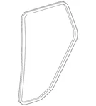 Genuine Mercedes-benz Edge Protection 166-697-01-51-8P54. Fixed Price $89.97.
