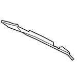 Genuine Bmw Gap Seal A-pillar Front Door 51-76-7-420-826 New. Fixed Price $49.08.