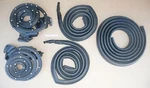 1966-67 Chevelle Weatherstrip Seal Kit 5PC Usa Metro Door Roof Trunk Lid Rubber. Fixed Price $259.00.