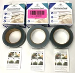 3PK Perimeter Seal 1.375 In. X 100 Ft. Indoor Waterproof Flooring Tape Roll. Fixed Price $55.00.