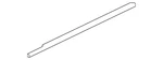 Genuine Land-rover Belt Molding LR044768. Fixed Price $160.16.