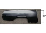 Sherman Driver Side/left Quarter Panel Skin 2-DOOR For 1970-1976 Dodge Dart. Fixed Price $329.96.