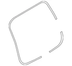 Genuine Nissan Hatch Seal 90830-6RR0A. Fixed Price $103.83.