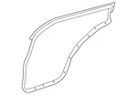Genuine Nissan Surround Weather-strip 82831-5HA0C. Fixed Price $110.61.