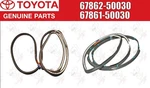 Toyota Oem Front Lh Rh Door Weatherstrip Seal 67861-50030 67862-50030 For Lexus. Fixed Price $107.00.