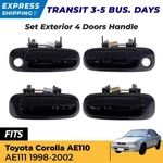 For Toyota Corolla AE110 AE111 Sedan 1991-00 Outer Door Handle Black Set 4 G06. Fixed Price $134.11.