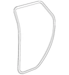 Genuine Gm Rear Side Door Body Weatherstrip 84360723. Fixed Price $60.13.