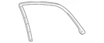 Genuine Ford 1996-2007 Taurus Right Rear Door Upper Weather-strip 2F1Z5425324AB. Fixed Price $122.39.