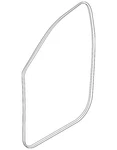 Genuine Ford Weather-strip On Body EB3Z-4120530-D. Fixed Price $105.36.