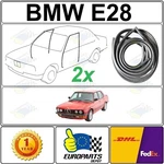 1982-1988 Bmw E28 5-SERIES Front Door Seal Edge Protectors 2-PIECE Set L&r. Fixed Price $75.00.