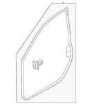 Genuine Subaru Door Weather-strip 63511AN21A. Fixed Price $68.77.