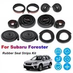 Subaru Forester Door Rubber Seal Strips Weather Draft Noise Reduction Kit G. Fixed Price $59.24.