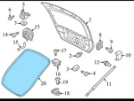 2012-2016 Vw Beetle Trunk Hatch Seal Trim Weather Stripping 5C5827705F Volkswage. Fixed Price $77.00.