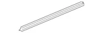 Genuine Honda Lower Molding Seal 72827-TP6-A01. Fixed Price $74.67.