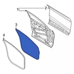 Genuine Ford 2021-2023 Mustang Mach-e Door Weather-strip LJ8Z-5820531-B. Fixed Price $83.69.