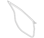 Genuine Ford Weatherstrip Assembly Door Window AE9Z-7420531-A. Fixed Price $716.75.