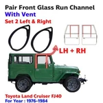Glass Run Channel Seal Front Fits 1976-1984 Toyota Land Cruiser FJ40 BJ40. Fixed Price $138.99.
