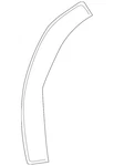 Genuine Ford Door Weather-strip 5F2Z-1720531-AA. Fixed Price $45.41.