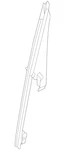 Genuine Nissan Window Regulator Guide 82235-3KA0C. Fixed Price $85.03.