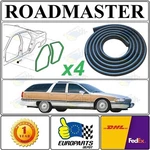 91-96 Buick Roadmaster Estate Wagon Rubber Door Seal 4-PIECE Weatherstrip Set. Fixed Price $130.00.