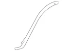 Genuine Toyota Door Molding (rear) 75798-35020. Fixed Price $26.00.