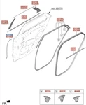 Genuine Brand New W/strip-rr Dr Parting, Lh Suits Kia Niro Hybrid 1.6L 2023. Fixed Price $71.08.