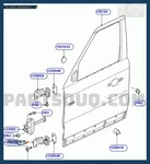 2006-2013 Land Rover Range Sport Door Seal CGE500470. Fixed Price $89.73.