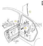2007-2022 Audi S8 Door Seal 4E0839717L. Fixed Price $89.99.
