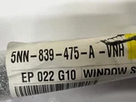 5NN839475A 2018-2020 2021 2022 2023 Vw Tiguan Rear Left Door Belt Molding Oem. Fixed Price $122.85.