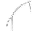 Genuine Audi Run Channel 4M0-837-432-B. Fixed Price $257.95.