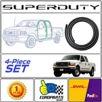 1999-2007 Ford F-350 Super Duty Crew Cab Door Seal Weatherstrip 4-PIECE Set. Fixed Price $182.00.