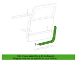 Genuine Oem Gm Chevrolet C2500 Side Door Weather Strip 1992-2000 15766539. Fixed Price $49.95.