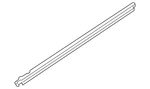Genuine Audi Belt Molding 8S0-837-478-D. Fixed Price $152.15.
