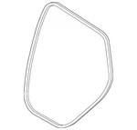 Genuine Audi Weather-strip On Body 4K4-833-721-A. Fixed Price $99.70.