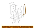Gm Oem Side Sliding Door-lower Weatherstrip Seal Right 15821952. Fixed Price $197.97.