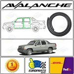 2002-2006 Chevrolet Avalanche GMT800 Door Rubber Seal 4-PIECE Weatherstrip Set. Fixed Price $169.00.