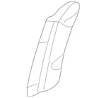 Genuine Ford Front Weather-strip 8L3Z-1520520-A. Fixed Price $26.16.