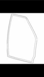 Oem New Ford 1997-03 E150 E250 Left Side Door Window Weatherstrip 2C2Z1520531AA. Fixed Price $90.00.