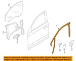 Audi Oem 16-18 A6 Quattro Front Door Glass Hardware-window Channel 4G0837431B. Fixed Price $499.34.