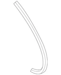 Genuine Mazda Door Shell Seal N243-68-911. Fixed Price $14.20.