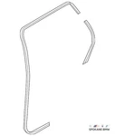 Genuine Bmw Door Weatherstrip Rear 51767317851 New. Fixed Price $173.97.