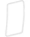 Genuine Mercedes-benz Door Seal 463-741-07-00. Fixed Price $377.00.
