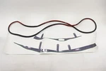 New Oem Alfa Romeo Front Left Outer Door Weatherstrip 68366113AA Giulia 2017. Fixed Price $419.95.