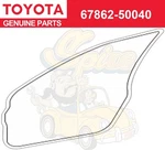 Genuine Lexus LS460 / LS600HL Front Door (driver) Weatherstrip 67862-50040. Fixed Price $174.20.