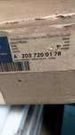 Mercedes Benz New Original Class W203 Left Front Door Weatherstrip C55 203.076. Fixed Price $160.00.