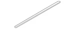 Genuine Audi Door Window Belt Weatherstrip 8V5-837-480. Fixed Price $42.61.